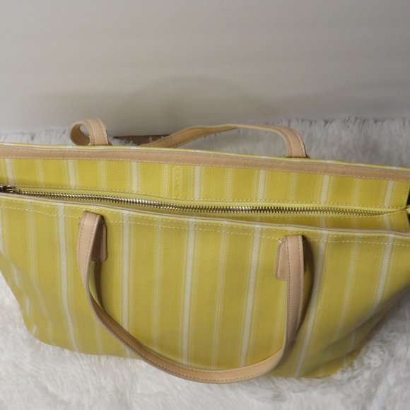 Coach Legacy Weekend Ticking Stripe Large Bag - Picture 4 of 12